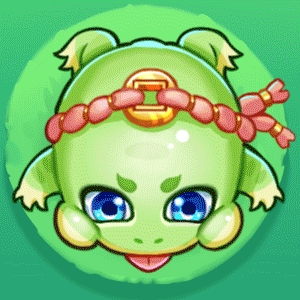 Golden Frog Brings Good Luck